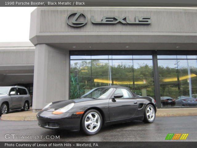 1998 Porsche Boxster  in Black Metallic