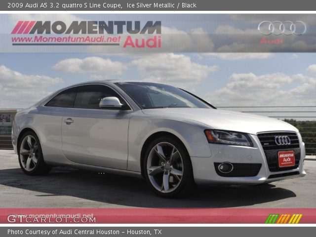 2009 Audi A5 3.2 quattro S Line Coupe in Ice Silver Metallic