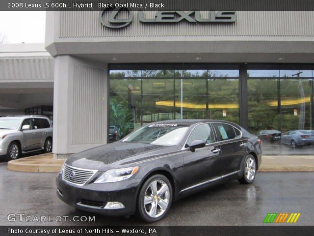 2008 Lexus LS 600h L Hybrid in Black Opal Mica