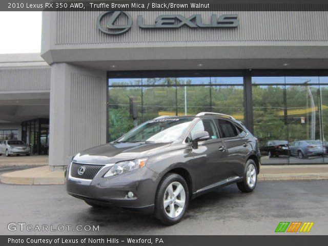2010 Lexus RX 350 AWD in Truffle Brown Mica