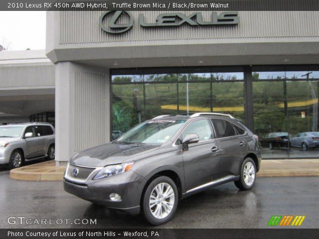 2010 Lexus RX 450h AWD Hybrid in Truffle Brown Mica