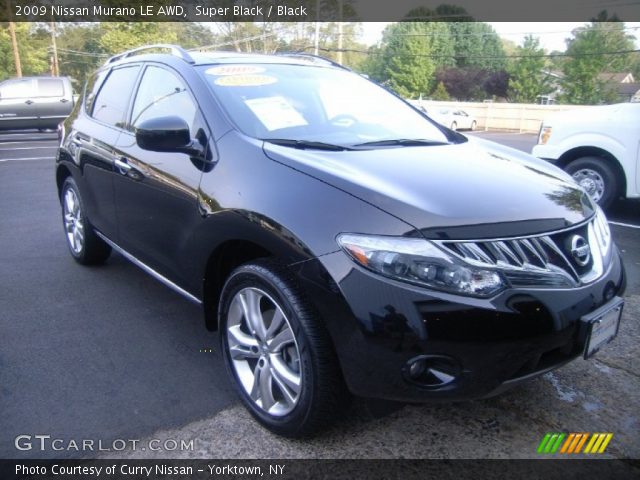 2009 Nissan Murano LE AWD in Super Black