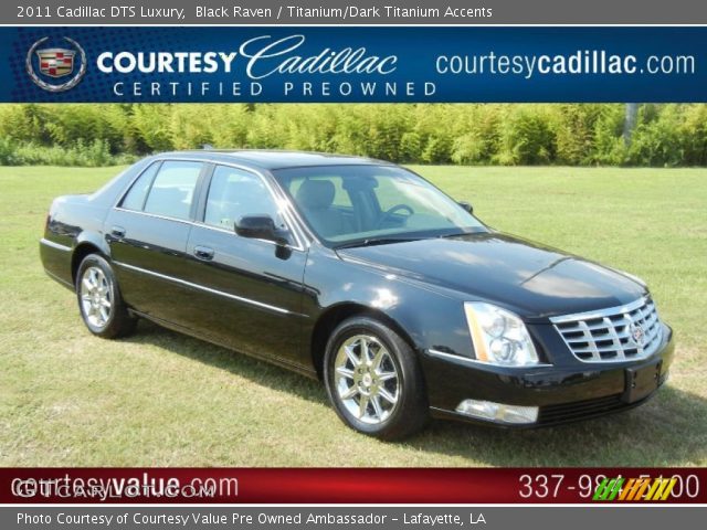 2011 Cadillac DTS Luxury in Black Raven