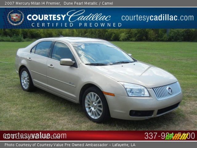 2007 Mercury Milan I4 Premier in Dune Pearl Metallic