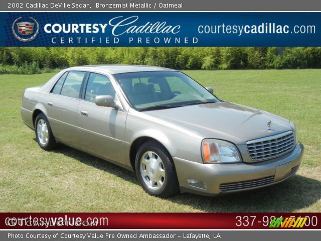 2002 Cadillac DeVille Sedan in Bronzemist Metallic
