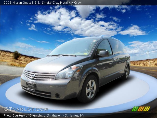 2008 Nissan Quest 3.5 S in Smoke Gray Metallic