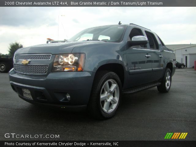 2008 Chevrolet Avalanche LTZ 4x4 in Blue Granite Metallic