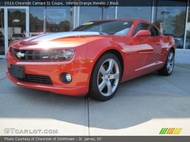 2011 Chevrolet Camaro SS Coupe in Inferno Orange Metallic