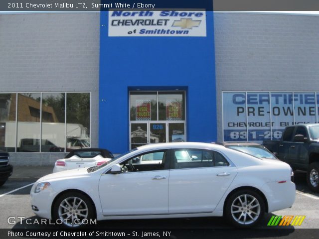 2011 Chevrolet Malibu LTZ in Summit White