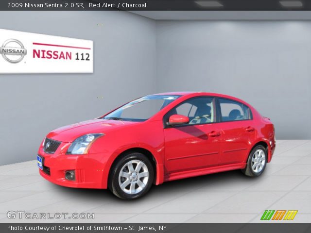 2009 Nissan Sentra 2.0 SR in Red Alert