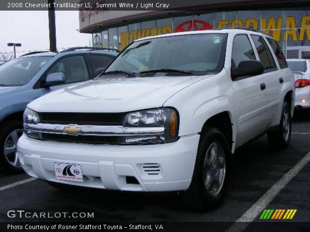 2008 Chevrolet TrailBlazer LS in Summit White