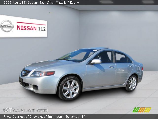 2005 Acura TSX Sedan in Satin Silver Metallic