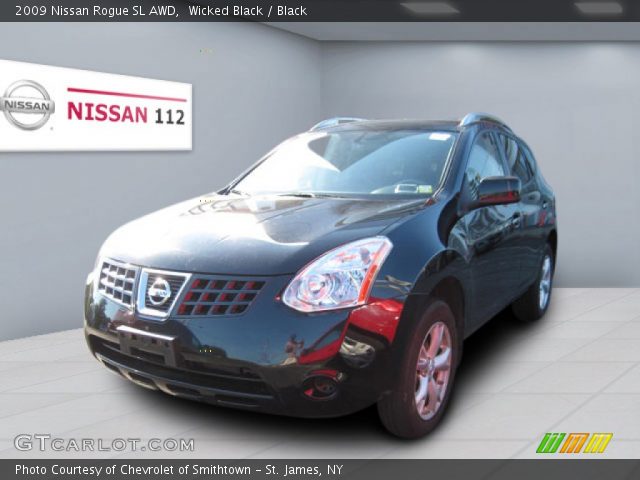 2009 Nissan Rogue SL AWD in Wicked Black