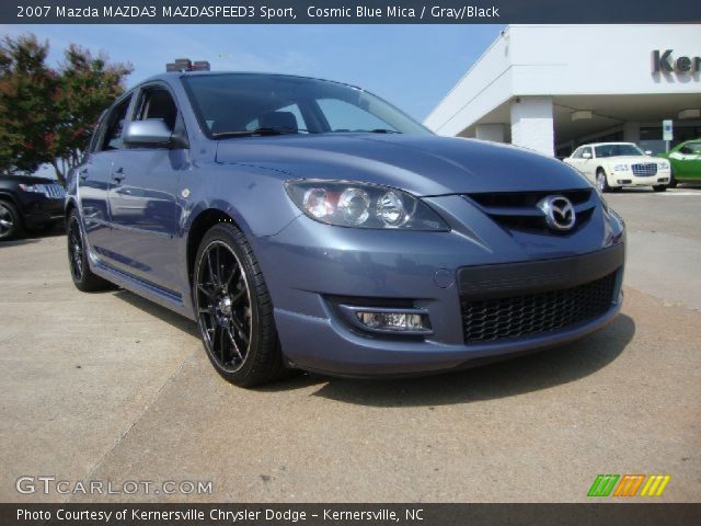 2007 Mazda MAZDA3 MAZDASPEED3 Sport in Cosmic Blue Mica