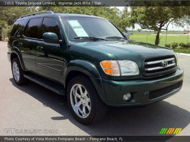 2001 Toyota Sequoia Limited in Imperial Jade Mica