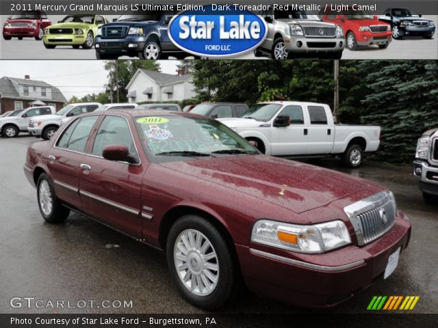 2011 Mercury Grand Marquis LS Ultimate Edition in Dark Toreador Red Metallic