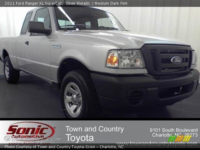 2011 Ford Ranger XL SuperCab in Silver Metallic