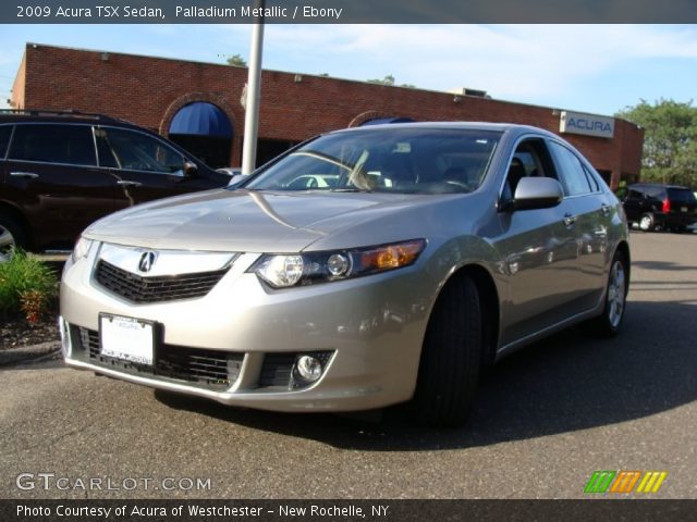 2009 Acura TSX Sedan in Palladium Metallic