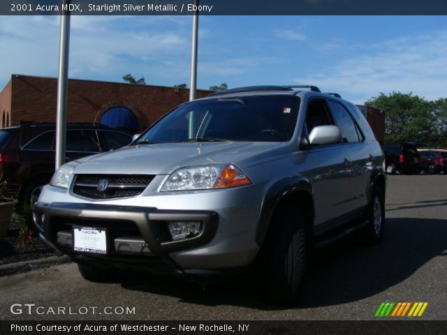 2001 Acura MDX  in Starlight Silver Metallic