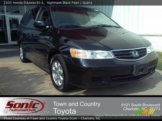 2003 Honda Odyssey EX-L in Nighthawk Black Pearl