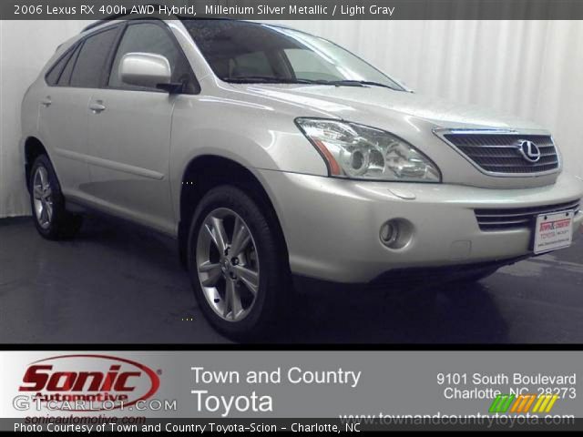 2006 Lexus RX 400h AWD Hybrid in Millenium Silver Metallic