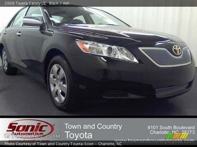 2009 Toyota Camry LE in Black