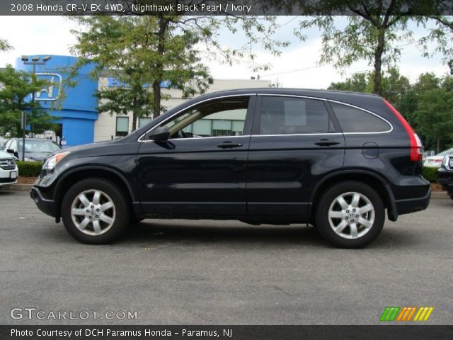 2008 Honda CR-V EX 4WD in Nighthawk Black Pearl