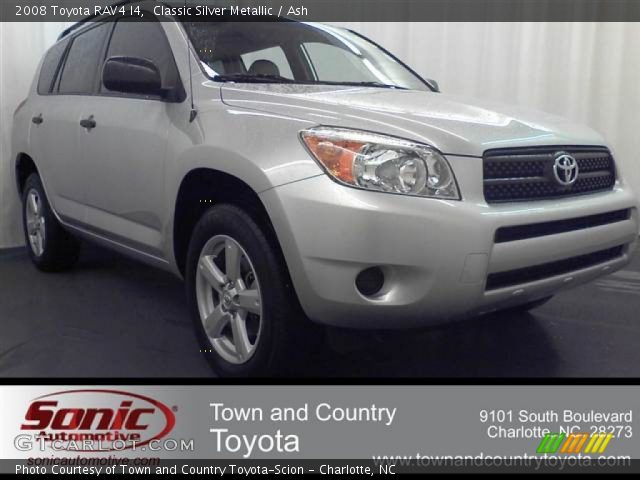 2008 Toyota RAV4 I4 in Classic Silver Metallic