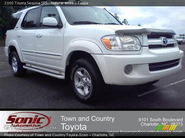 2006 Toyota Sequoia SR5 in Natural White