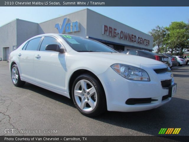 2010 Chevrolet Malibu LS Sedan in Summit White