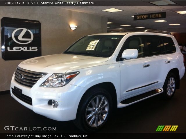 2009 Lexus LX 570 in Starfire White Pearl