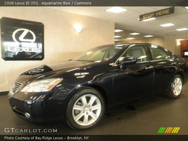 2008 Lexus ES 350 in Aquamarine Blue