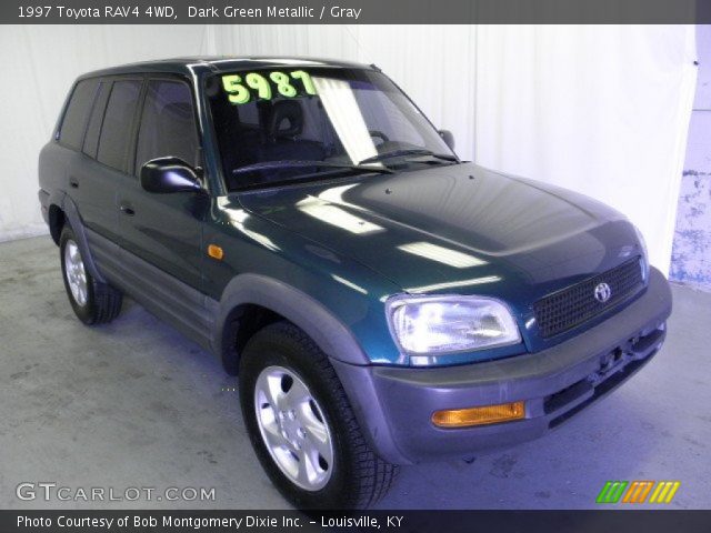 1997 Toyota RAV4 4WD in Dark Green Metallic