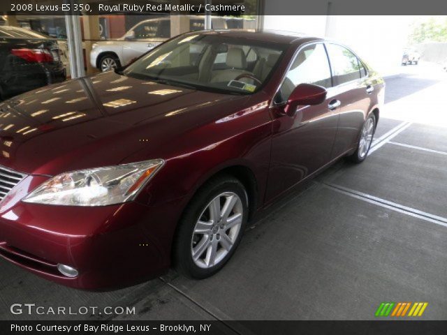 2008 Lexus ES 350 in Royal Ruby Red Metallic