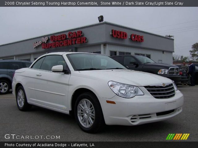 2008 Chrysler Sebring Touring Hardtop Convertible in Stone White