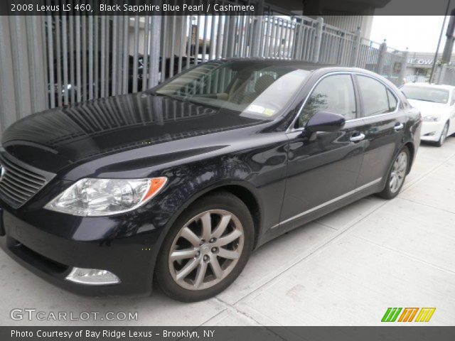 2008 Lexus LS 460 in Black Sapphire Blue Pearl