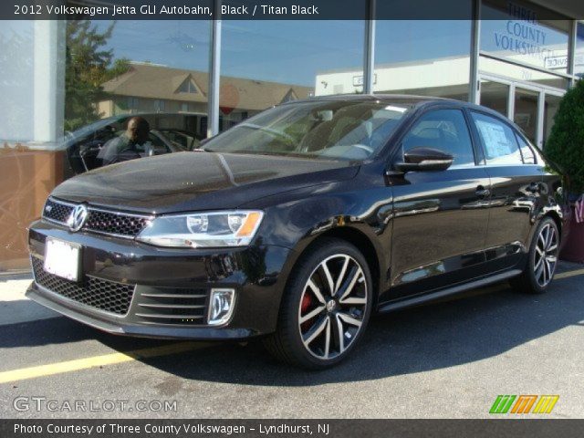 2012 Volkswagen Jetta GLI Autobahn in Black