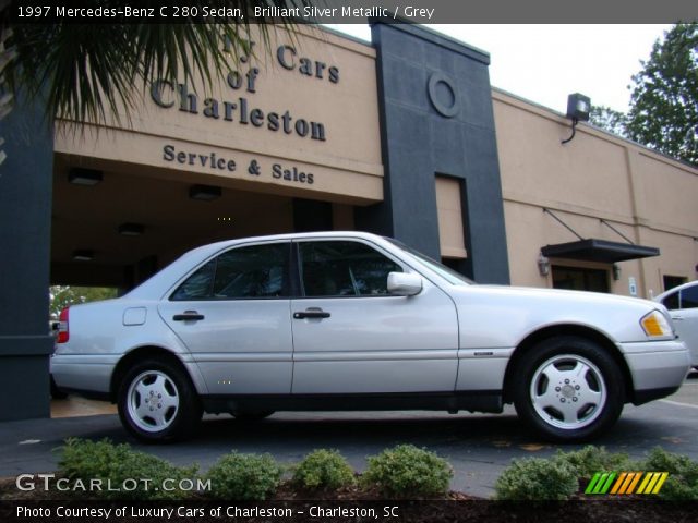 1997 Mercedes-Benz C 280 Sedan in Brilliant Silver Metallic