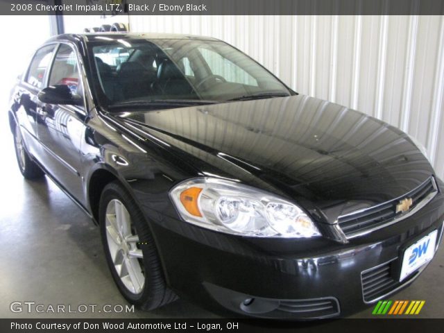 2008 Chevrolet Impala LTZ in Black