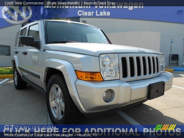 2006 Jeep Commander  in Bright Silver Metallic