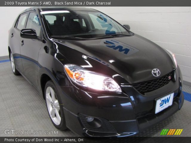 2009 Toyota Matrix S AWD in Black Sand Mica