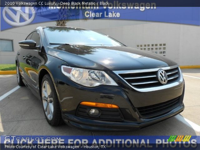 2010 Volkswagen CC Luxury in Deep Black Metallic