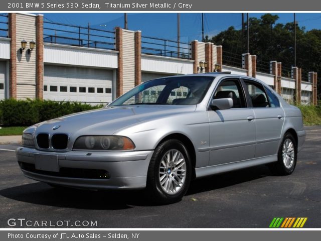 2001 BMW 5 Series 530i Sedan in Titanium Silver Metallic