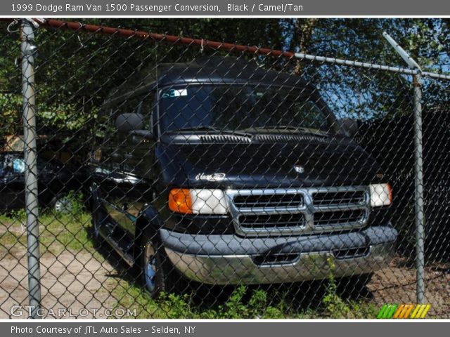 1999 Dodge Ram Van 1500 Passenger Conversion in Black
