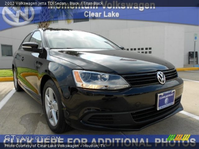 2012 Volkswagen Jetta TDI Sedan in Black