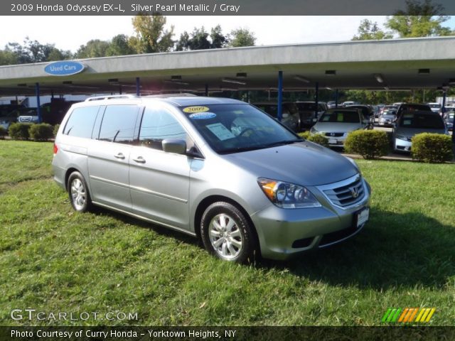 2009 Honda Odyssey EX-L in Silver Pearl Metallic