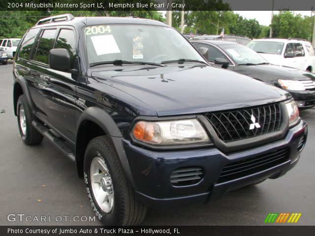 2004 Mitsubishi Montero Sport LS in Memphis Blue Pearl