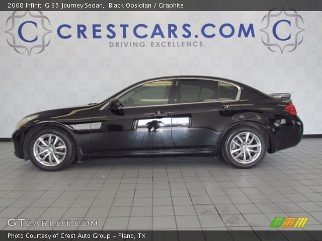 2008 Infiniti G 35 Journey Sedan in Black Obsidian