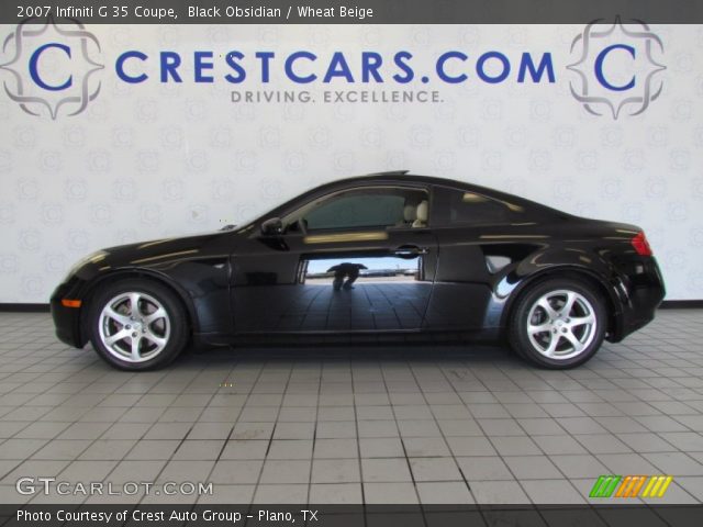 2007 Infiniti G 35 Coupe in Black Obsidian