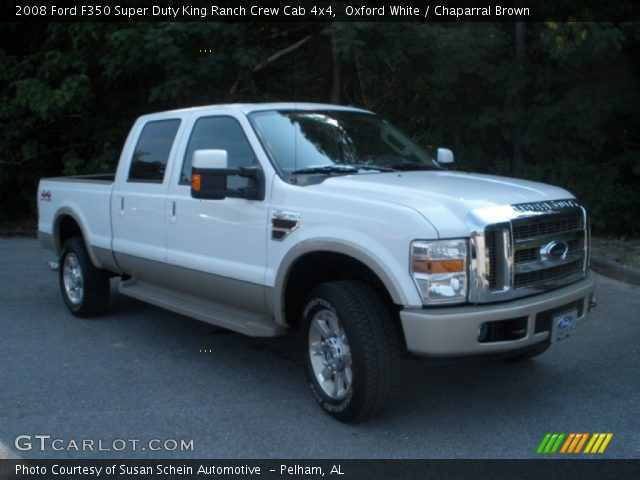 2008 Ford F350 Super Duty King Ranch Crew Cab 4x4 in Oxford White